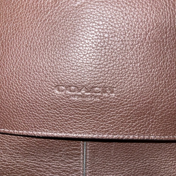 Coach Massager Leather Man Bag - Picture 3 of 8